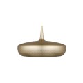 Lampa wisząca CLAVA mosiądz Umage 02099 + czarne zawiesie