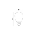 Żarówka LED MB 9W E27 barwa neutralna KAMBE279WNB Kobi