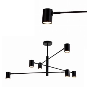 Spot Snow 6 czarny LP-731/6P BK Light Prestige