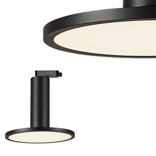 Reflektor na szynoprzewód 1F AQUILION LP-220/1R BK Light Prestige