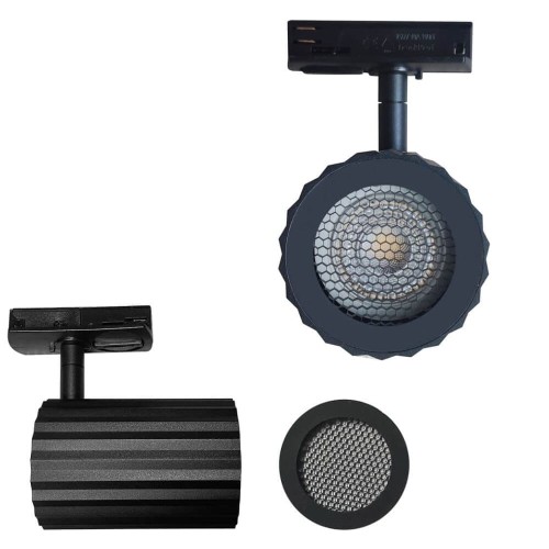 Reflektor do szyn Tokio 1F Czarny LP-787/1R BK Light Prestige