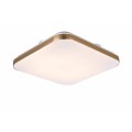 Plafon BABILON kwadratowy mały złoty 4000K barwa neutralna LP-335/1C S 4GD square Light Prestige