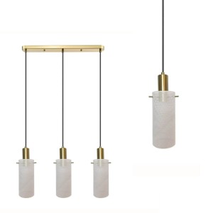 Lampa wisząca Tirana 3xE27 linia biała LP-945/3L WH Light Prestige
