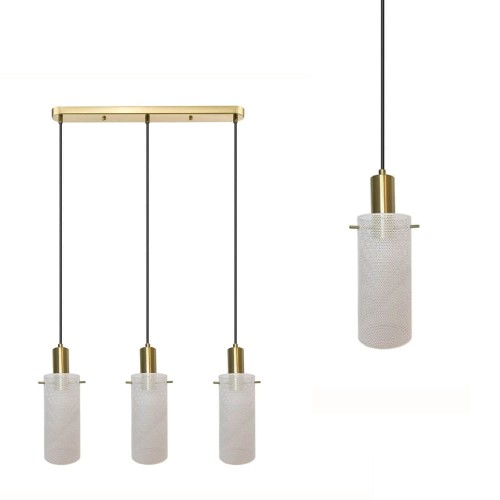 Lampa wisząca Tirana 3xE27 linia biała LP-945/3L WH Light Prestige