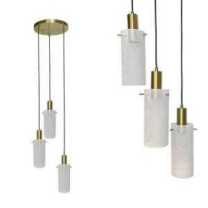 Lampa wisząca Tirana 3xE27 biała LP-945/3P WH Light Prestige