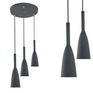 Solin 3 wisząca szara b Light Prestige