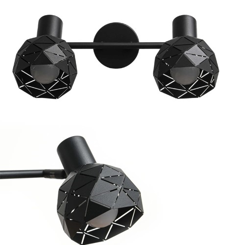 Reus 2 spot czarny Light Prestige