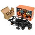 Girlanda ogrodowa IP44 MIMOSA LED SET 10m + komplet żarówek 10xE27 1W Kobi