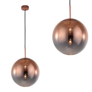 Lampa wisząca Palla miedziana 30cm Light Prestige