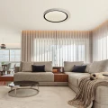 Plafon VEGAS mały czarny 4000K barwa neutralna LP-550/1C S 4BK Light Prestige