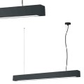 Lampa wisząca Ibros duża 24W CCT IP20 1xLED czarna LP-7001/1P 20 BK-93 24 CCT Light Prestige