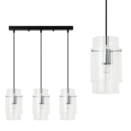 Lampa wisząca Savona 3 srebrna LP-707/3L Light Prestige