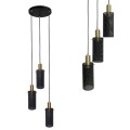 Lampa wisząca Tirana 3xE27 czarna LP-945/3P BK Light Prestige