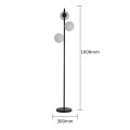Lampa podłogowa Dorado czarna LP-002/3F BK Light Prestige