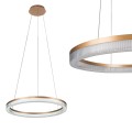 Lampa wisząca Midway Cristal mała triangle 1xLED LP-033/1P S GD Cristal Triangle Light Prestige