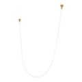 Lampa wisząca Rope Light 3M biały/złoty LP-642/3M Light Prestige