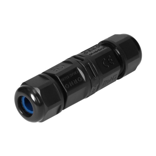  Konektor kablowy prosty z szybkozłączką IP68, 3x4mm2, 400V/20A Orno