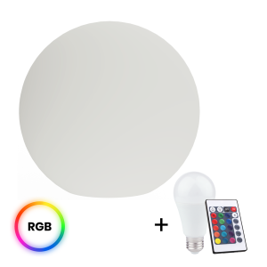 Kula Ogrodowa Globo Fi400 + Żarówka RGB A60 10W + Pilot EKO1366 Eko-Light