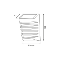 Kinkiet Solarny Strip 3000K EKO0723 Eko-Light