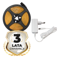Zestaw Taśma COB 320/m 3000K IP20 3m + Zasilacz EKZ1207 Eko-Light