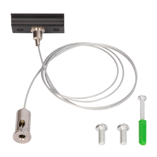 Zawiesie Prowadnica Track Czarny 1-Obwodowy ML0720 Milagro