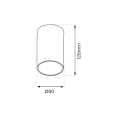 Oprawa Ricky Downlight Złoty 1xGU10 ML0688 Milagro