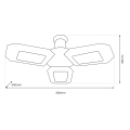 Lampa Warsztatowa 50W 4000K E27 CZARNY Neutralna 4000K 50W LED IP20 EK0246 Eko-Light