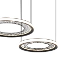 Lampa wisząca NEST 77W LED 61+41cm ML0525 Milagro