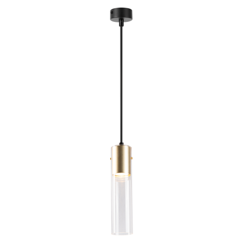 Lampa Wisząca Ricky Złoty 1xGU10 ML0845 Milagro