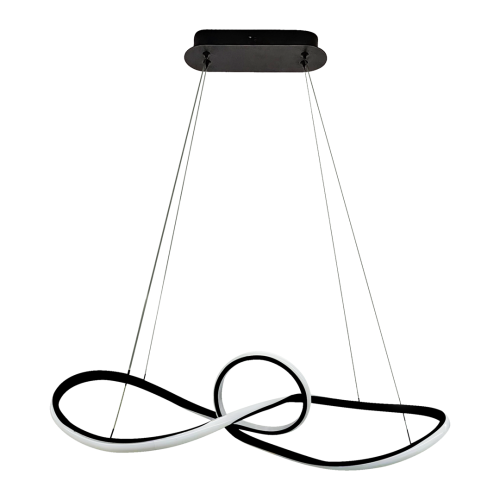Lampa wisząca Marco Black 42W LED ML8116 Milagro