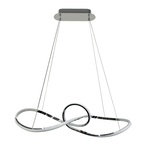 Lampa wisząca Marco Chrome 42W LED ML8117 Milagro