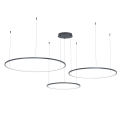 Lampa wisząca Saturno Black 100W LED ML0846 Milagro