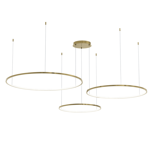 Lampa wisząca Saturno Gold 100W LED ML0847 Milagro