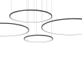 Lampa wisząca Saturno Black 120W LED ML0848 Milagro