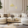 Lampa wisząca CAPITAL GOLD Ø46cm 1xGX53 MLP0951 Milagro