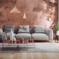 Lampa wisząca CAPITAL ROSE GOLD Ø46cm 1xGX53 MLP0954 Milagro