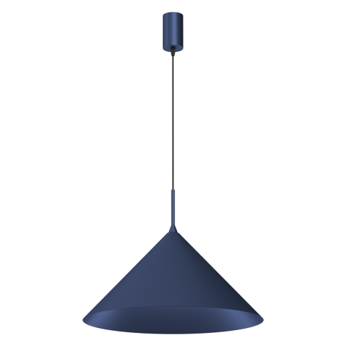 Lampa wisząca CAPITAL NAVY BLUE Ø46cm 1xGX53 MLP0956 Milagro