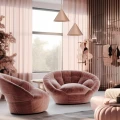 Lampa wisząca CAPITAL ROSE GOLD Ø32cm 1xGX53 MLP0960 Milagro