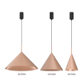 Lampa wisząca CAPITAL ROSE GOLD Ø32cm 1xGX53 MLP0960 Milagro