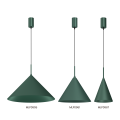 Lampa wisząca CAPITAL GREEN Ø32cm 1xGX53 MLP0961 Milagro