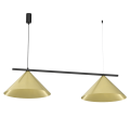 Lampa wisząca CAPITAL CZARNO-ZŁOTY 2XGX53 MLP0941 Milagro