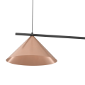 Lampa wisząca CAPITAL  CZARNY-MIEDZIANY 2XGX53 MLP0944 Milagro
