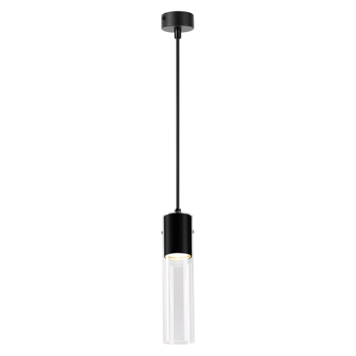 Lampa Wisząca Ricky Czarny 1xGU10 CZARNY 1xGU10 IP20 ML1088 Milagro