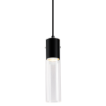 Lampa Wisząca Ricky Czarny 1xGU10 CZARNY 1xGU10 IP20 ML1088 Milagro