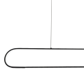 Lampa wisząca FRAME 42W CZARNY 4000K 42W LED IP20 ML1046 Milagro