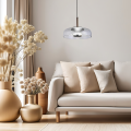 Lampa wisząca VETRO CLEAR 6W TRANSPARENT 4000K 6W LED IP20 ML1044 Milagro