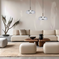 Lampa wisząca VETRO CLEAR 6W TRANSPARENT 4000K 6W LED IP20 ML1044 Milagro