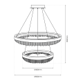 Lampa wisząca PRECIOSA 85W LED ZŁOTY 4000K 85W LED IP20 ML1000 Milagro