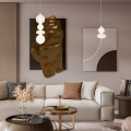 Lampa wisząca DAPHNE WHITE 36W ZŁOTY Ciepła 3000K 36W LED IP20 ML0863 Milagro