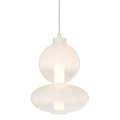 Lampa wisząca DAPHNE WHITE 12W ZŁOTY Ciepła 3000K 12W LED IP20 ML0862 Milagro